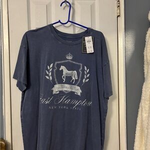 Hollister Navy Blue Tee